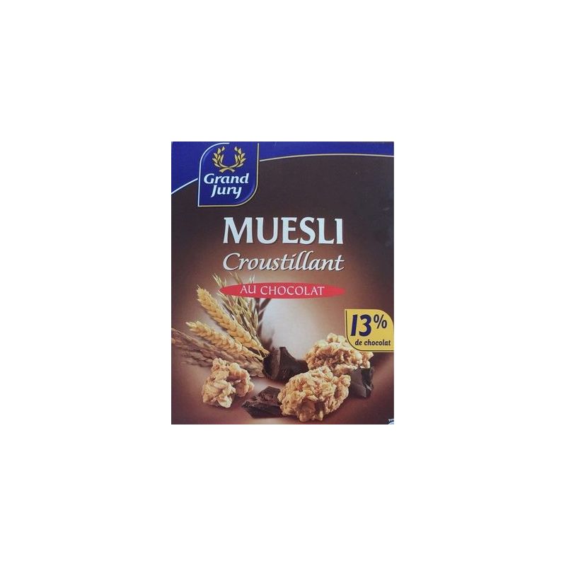 Grand Jury 500G Muesli Croustillant Chocolat