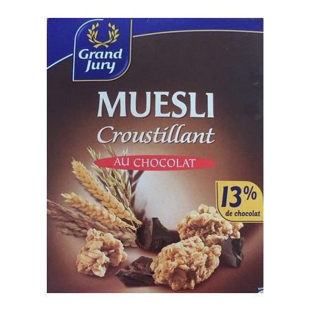 Grand Jury 500G Muesli Croustillant Chocolat
