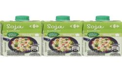 Carrefour 3X20Cl Brique De Soja À Cuisiner 5% Mg Crf