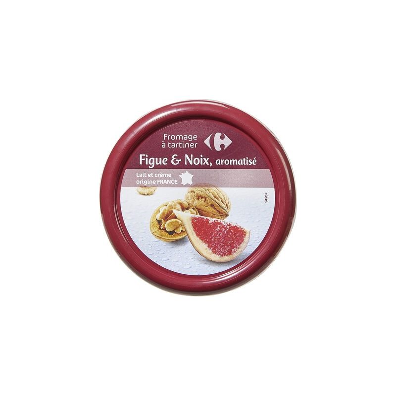Carrefour 150G Fromage À Tartiner Figues - Noix Crf