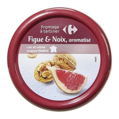 Carrefour 150G Fromage À Tartiner Figues - Noix Crf