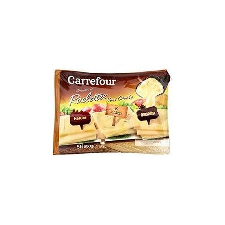 Crf Cdm 600G Fromage À Raclette : 3 Poivres,Classique,Fumée Sans Croûte