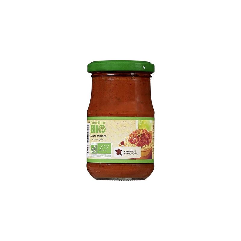 Carrefour Bio 190G Sauce Provencale Crf