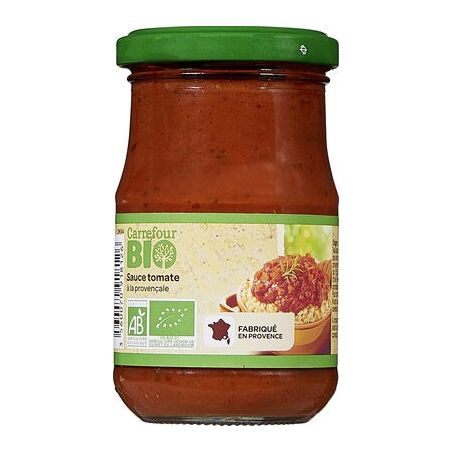 Carrefour Bio 190G Sauce Provencale Crf