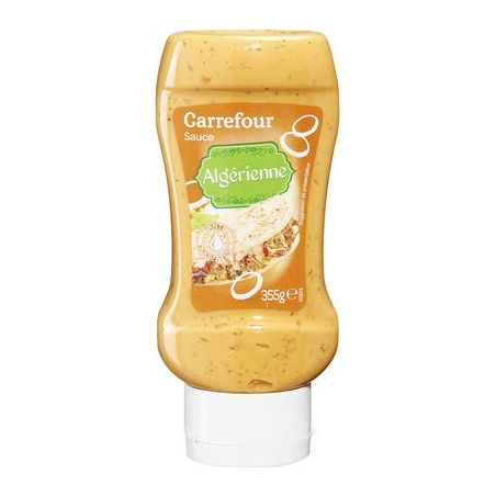Carrefour 355G Flacon Top Down Sauce Algérienne Crf