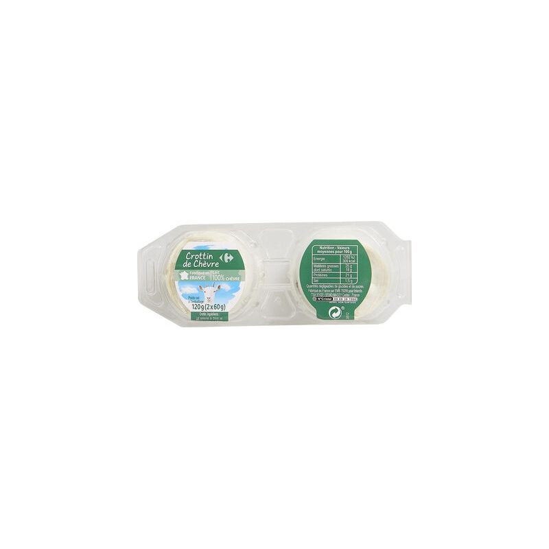 Crf Cdm 2X60G Crottin De Chèvre