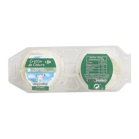 Crf Cdm 2X60G Crottin De Chèvre