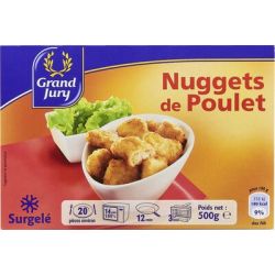 Grand Jury 500G Nugget Poulet 100% Filet