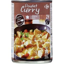 Carrefour 400G Garnit. Poulet Curry Crf