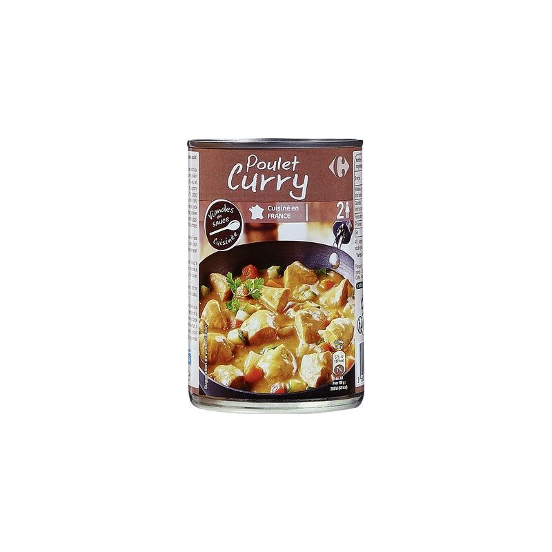 Carrefour 400G Garnit. Poulet Curry Crf