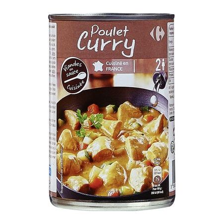 Carrefour 400G Garnit. Poulet Curry Crf