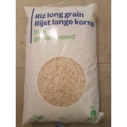 Pp Blanc 1Kg Riz Long Grain Blanchi