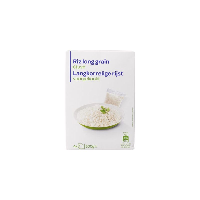 Pp Blanc 4X125G Riz Long Grain