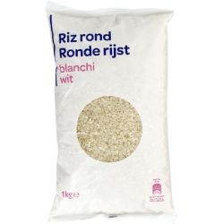Simpl 1Kg Riz Rond Blanchi Pp