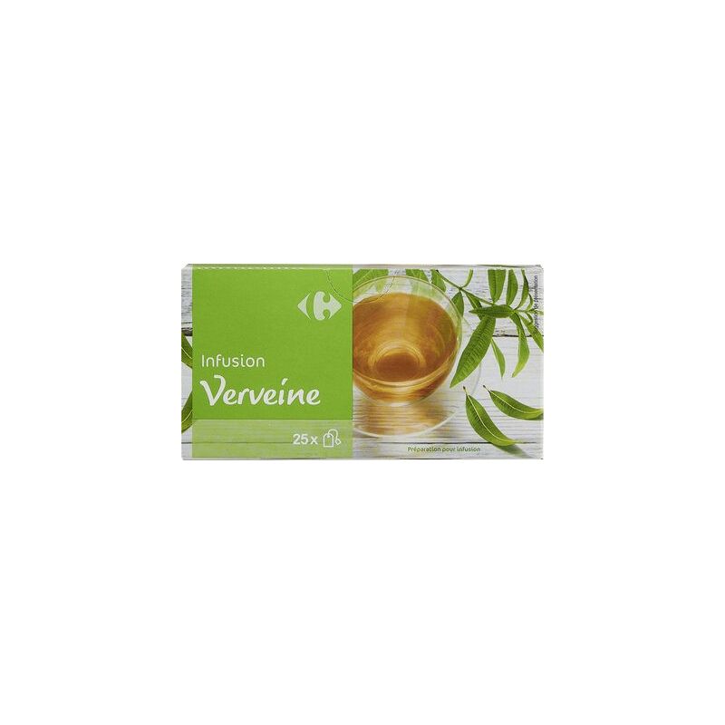 Carrefour X25 Infusion Verveine Crf