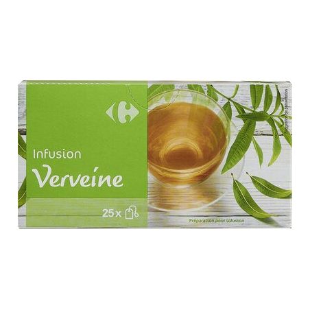 Carrefour X25 Infusion Verveine Crf