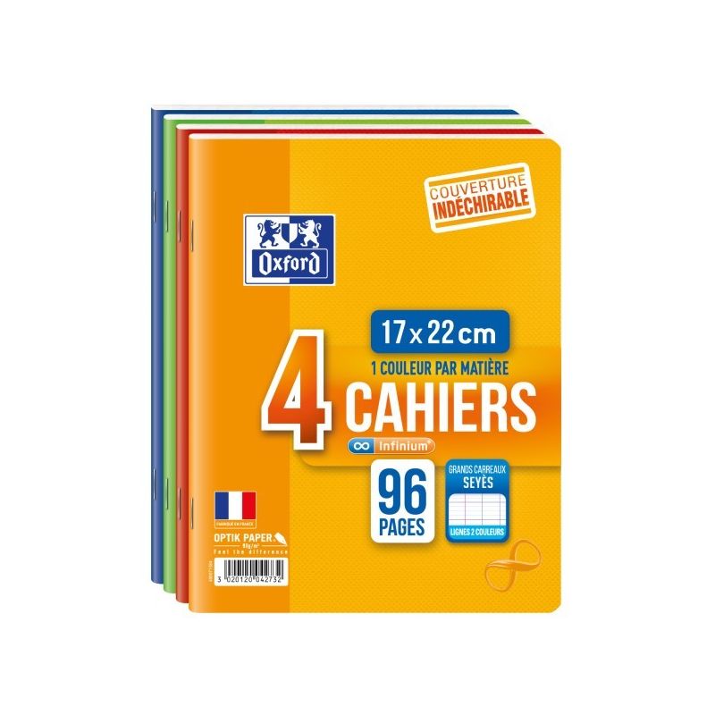 Oxford Oxf.4 Cah Infinium A5 Seyes