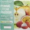 Carrefour 4X100G Coupelles Exotique Crf