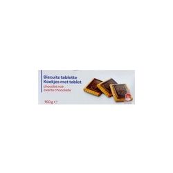 Simpl 150G Biscuits Tablettes De Chocolat Noir Pp Blanc