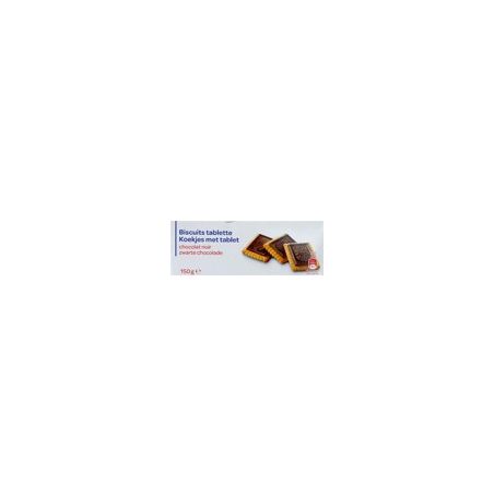 Simpl 150G Biscuits Tablettes De Chocolat Noir Pp Blanc