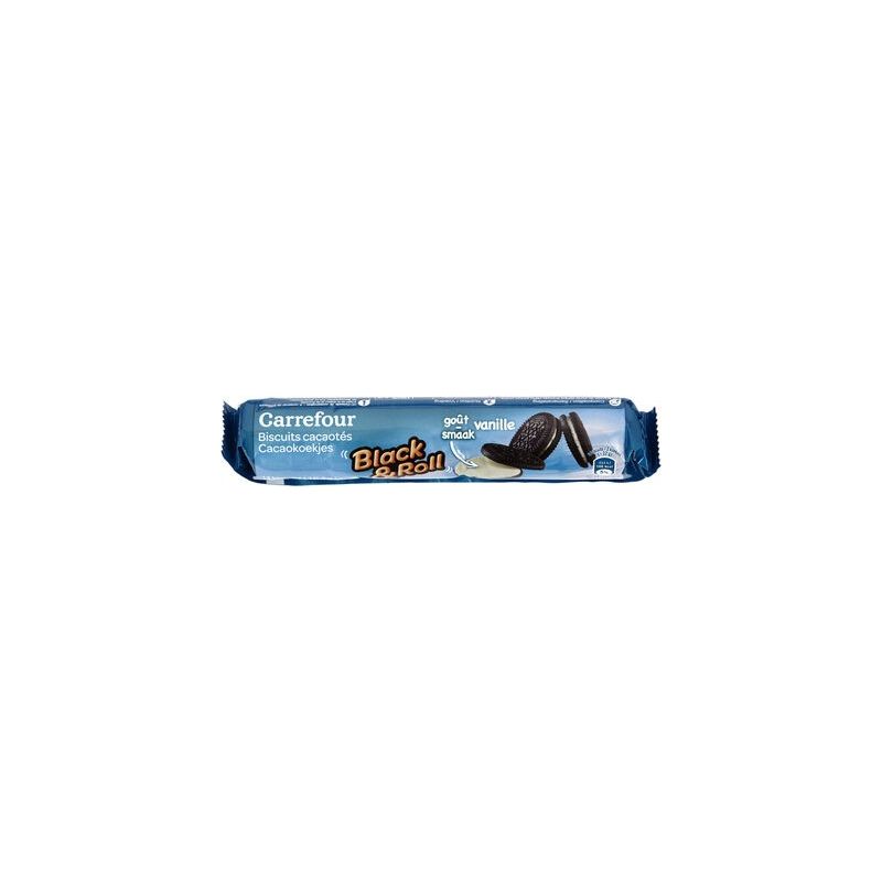 Carrefour 154G Biscuits Black & Roll Crf
