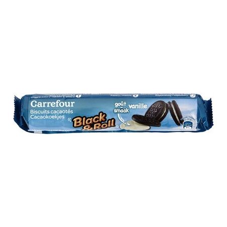 Carrefour 154G Biscuits Black & Roll Crf
