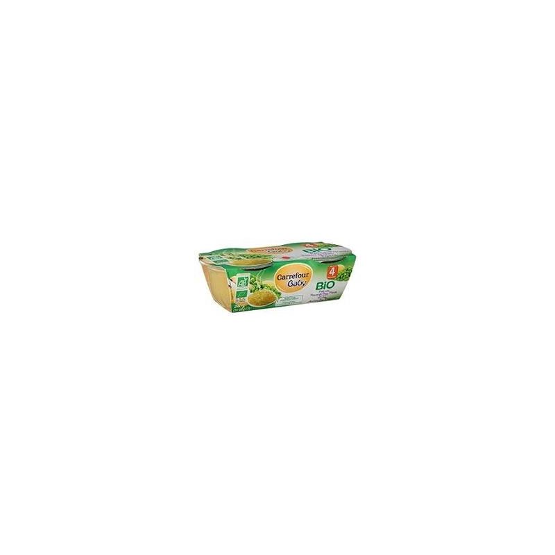 Carrefour Baby 2X120Gbol Petit Pois Bio Crf B