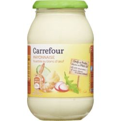Carrefour Bocal Mayo Fouettee 474G Crf