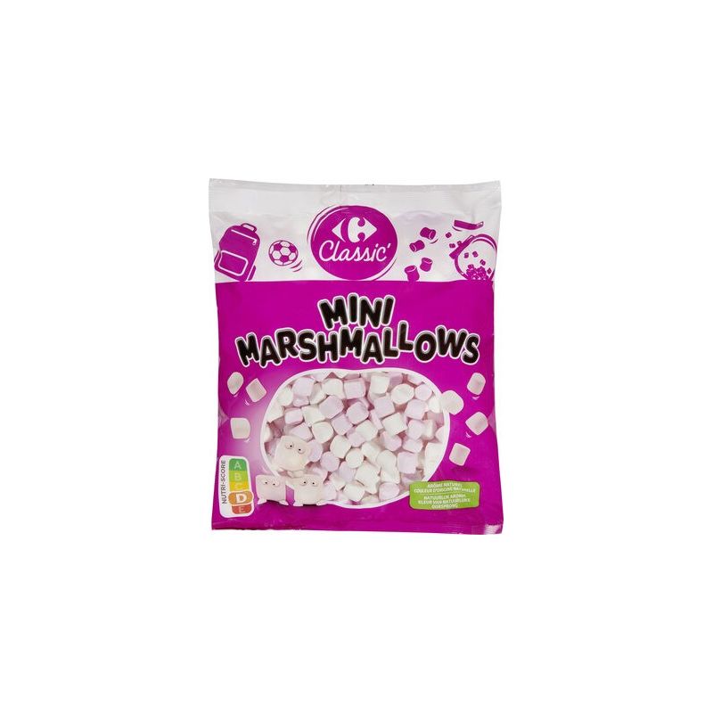 Bonbons mini marshmallows CARREFOUR CLASSIC