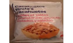 Pp Blanc 250G Cacahuètes Grillées Salées