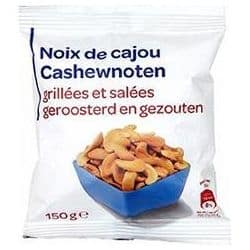1Er Prix 150G Noix De Cajou Grille Sale