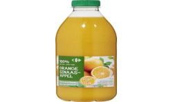 Carrefour 1L Pet Pur Jus D'Orange Crf