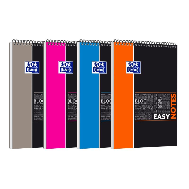 Oxford Bloc-Notes Etudiant 160 Pages 210 X 315 Petits Carreaux Coloris Aléatoire