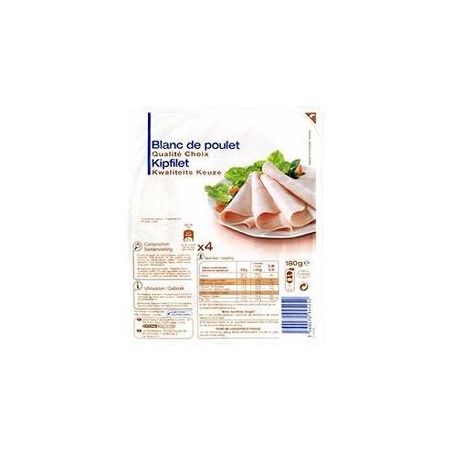 Simpl 180G Blanc De Poulet X4 Tranches Pp