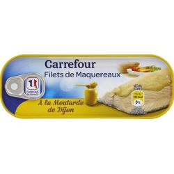 Carrefour 1/4 Filet Maquereaux Moutarde