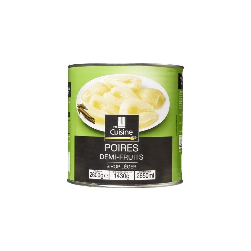En Cuisine 3/1 Oreillons Poire Encuisine
