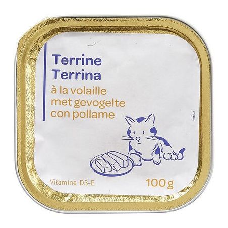 1Er Prix 100G Terrine Volaille Chat