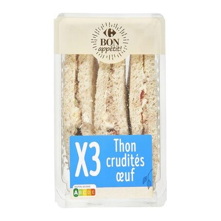 Carrefour 230G Tripl.Club Thon