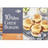 Carrefour 155G 10 Mini Cheeseburgers Crf