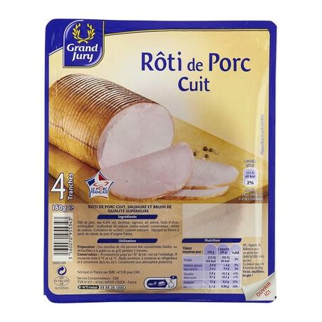 Grand Jury 160G Roti De Porc 4T Gd