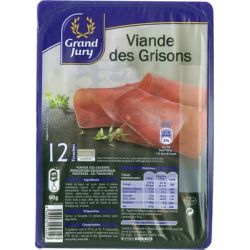 Grand Jury 80G 12 Tranches Viande Grisons