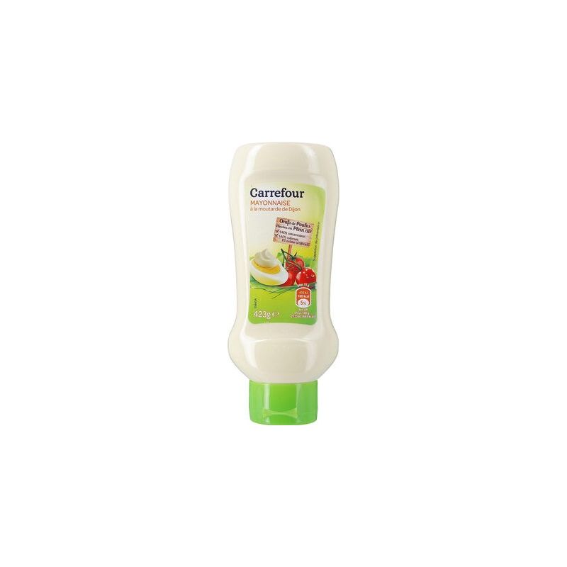 Carrefour 423G Flacon Souple De Mayonnaise Crf