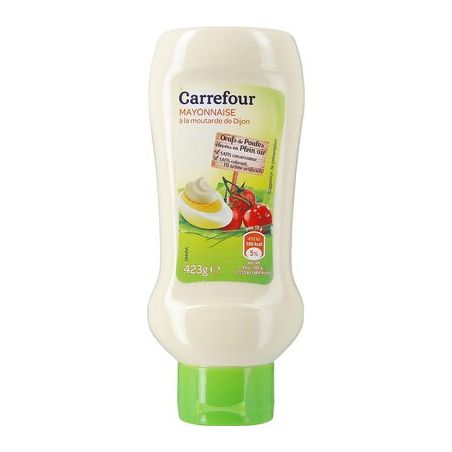 Carrefour 423G Flacon Souple De Mayonnaise Crf