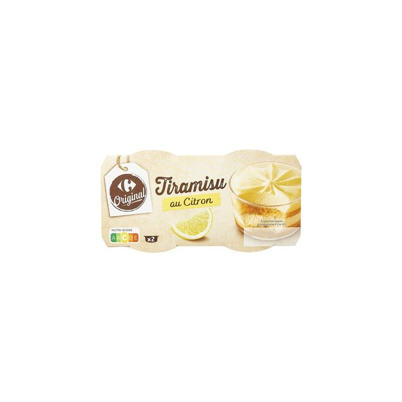 Crf Original 2X100G Tiramisu Au Citron