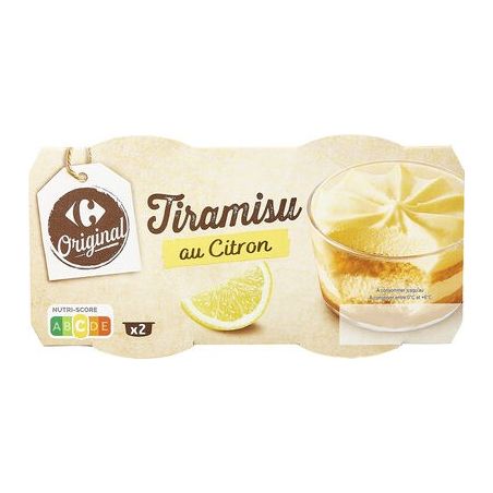 Crf Original 2X100G Tiramisu Au Citron