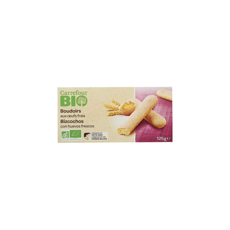 Carrefour Bio 125G Boudoirs Crf