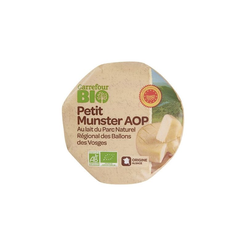 Carrefour Bio 220G Petit Munster Crf