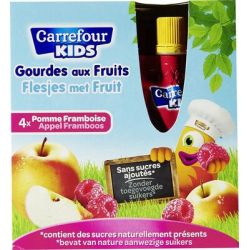 Carrefour Kids 4X90G Grde Pom/Fram Ssa Crfkid