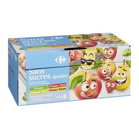 Crf Classic 20X90G Gourdes Aux Fruits Kids