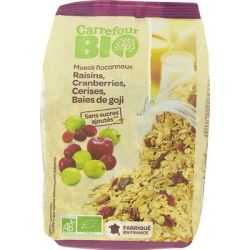 Carrefour Bio 500G Muesli Flocn Ssa Frt Crfb